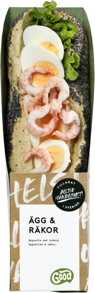 Good Baguette Ägg & Räkor