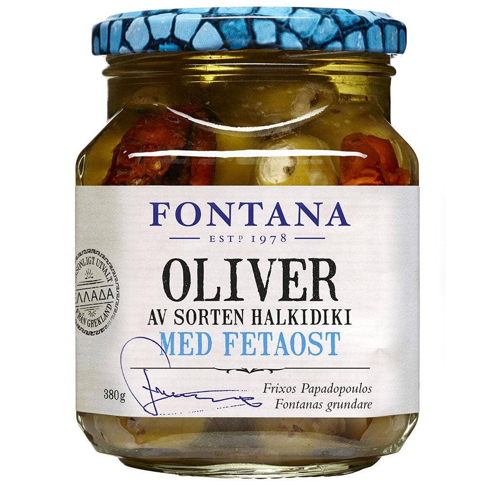 Ej sorterad Oliver Fyllda med Fetaost Fontana
