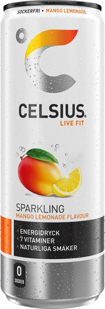 Celsius Energidryck Sparkling Mango Lemonade