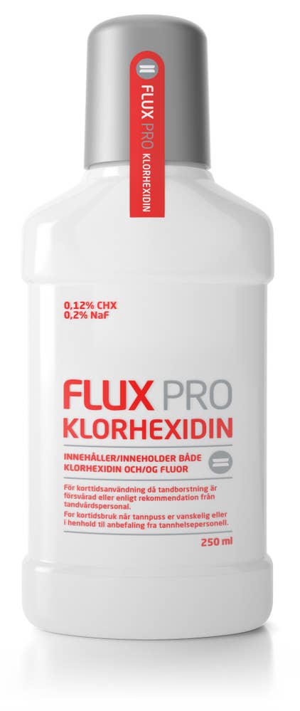 Flux PRO Klorhexidin Skölj, Munskölj