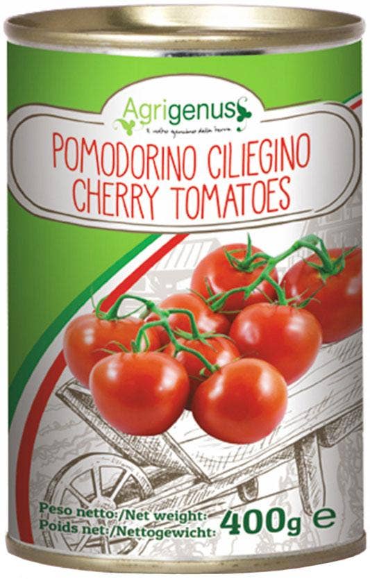 Körsbärstomater i Tomatjuice