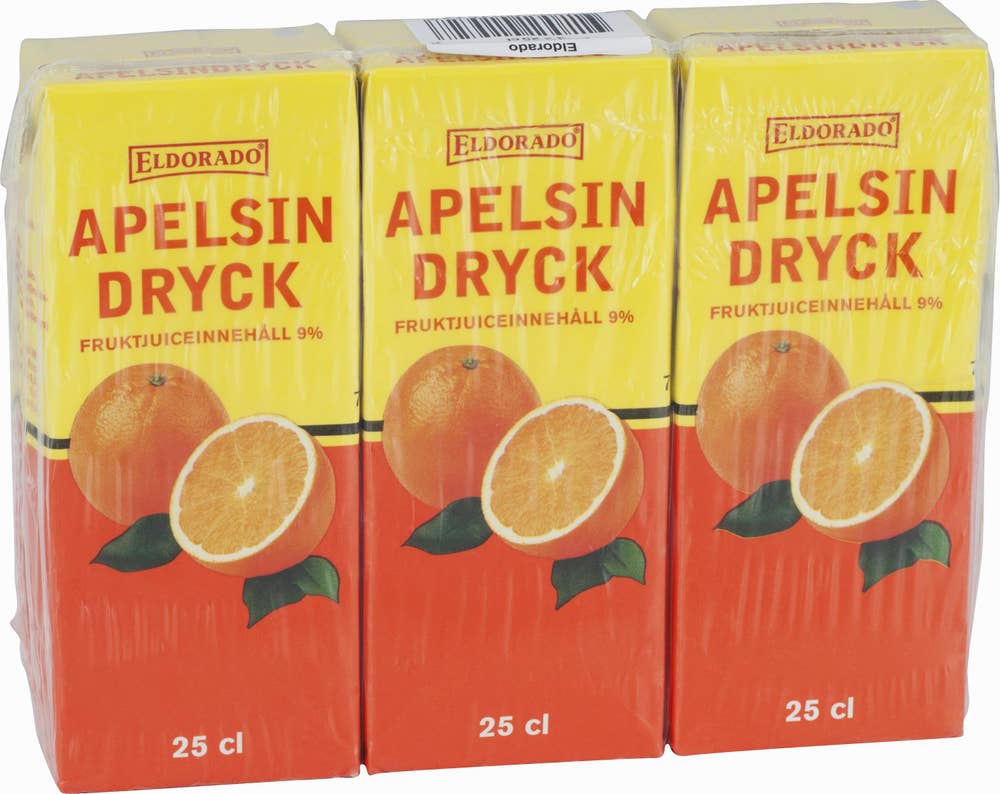 Eldorado Apelsindryck 3p/