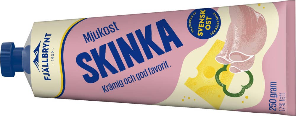 Fjällbrynt Skinkost 17%