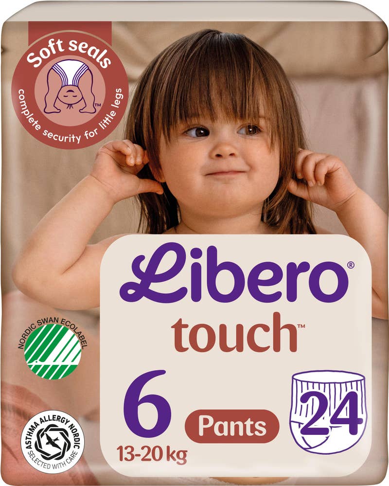 Libero Blöja Touch Pants (6) 13-20kg