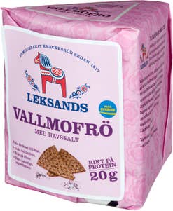 Leksands Knäckebröd Trekantsknäcke Vallmo