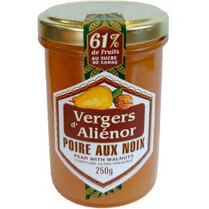 Vergers d'Aliénor Päronmarmelad med Valnötter