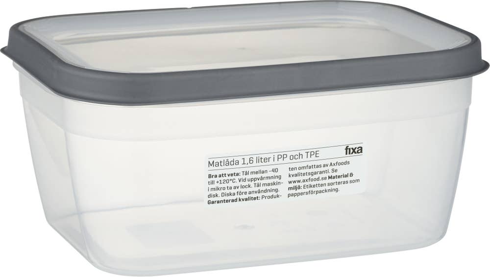 Fixa Matlåda 1,6L