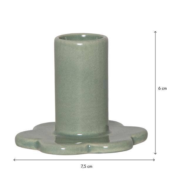 Star Trading Ljushållare Bloom Grön