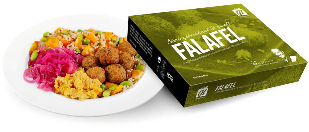 GI-boxen Falafel Fryst
