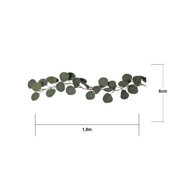 Star Trading Girland Eucalyptus Grön 180cm