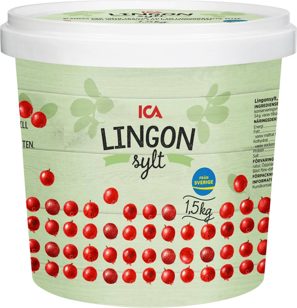 Ej sorterad Lingonsylt Ica