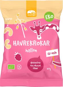 Minstingen Havresnacks Hallon