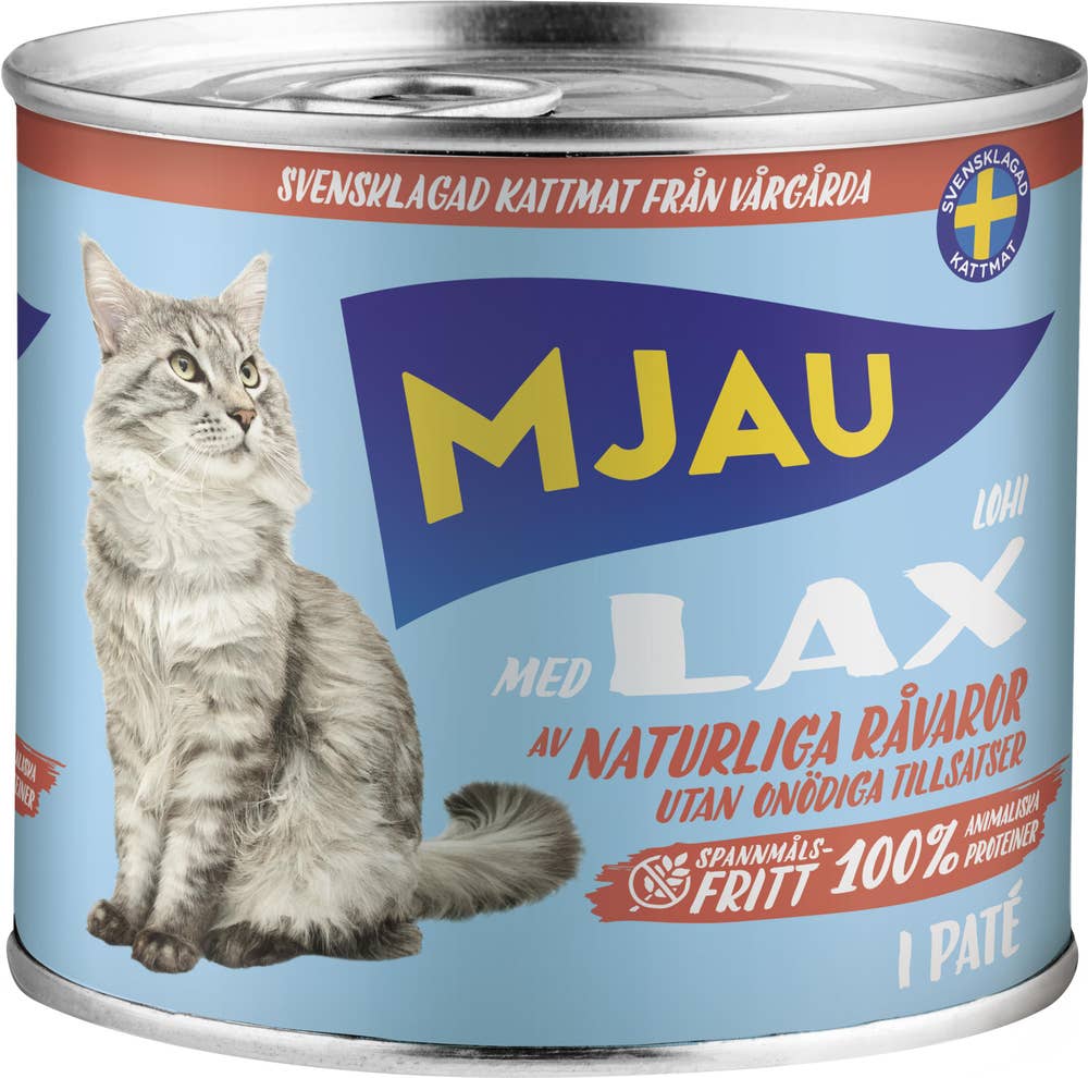 Mjau Våtfoder Lax