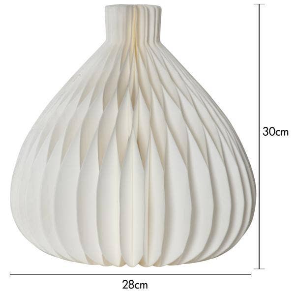 Star Trading Hängande Dekoration Honeycomb Vit 28x30cm