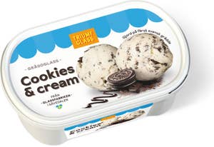 Triumf Glass Gräddglass Cookies & Cream