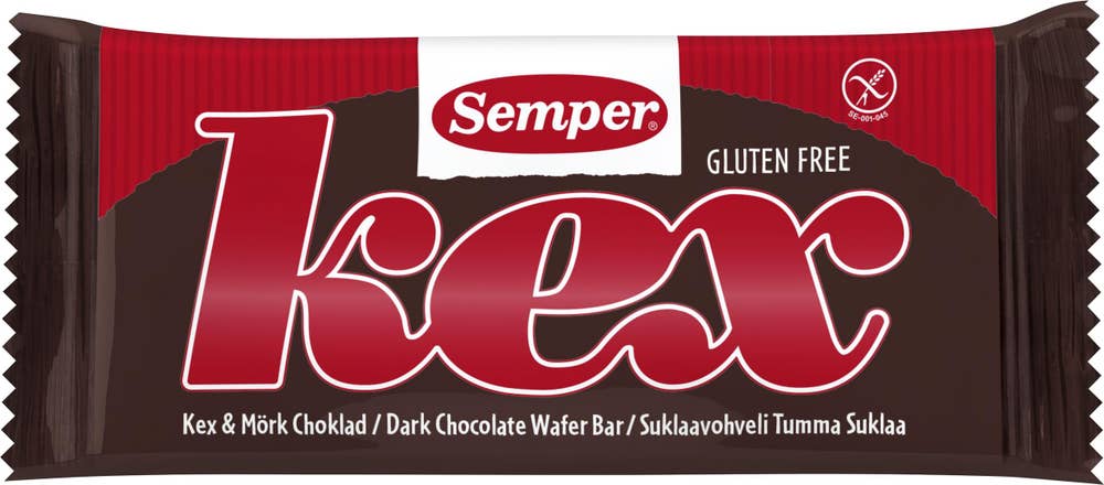 Semper Kex & Choklad Mörk Glutenfri