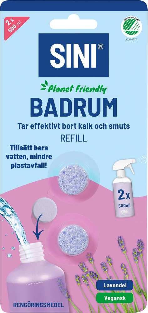 Sini Rengöringstablett Badrum Refill