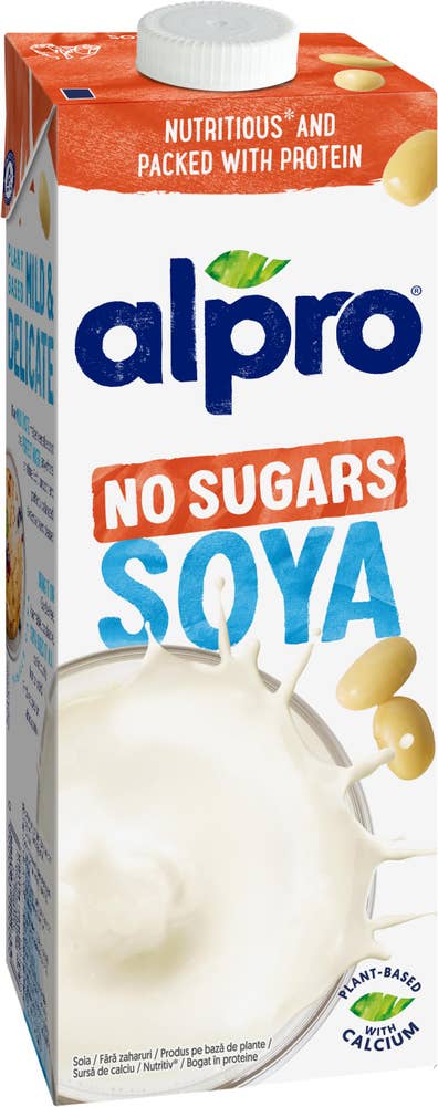 Alpro Sojadryck Naturell Osötad