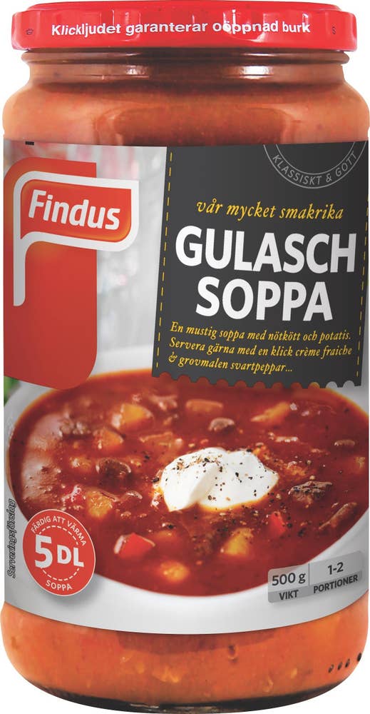 Findus Gulaschsoppa 500g
