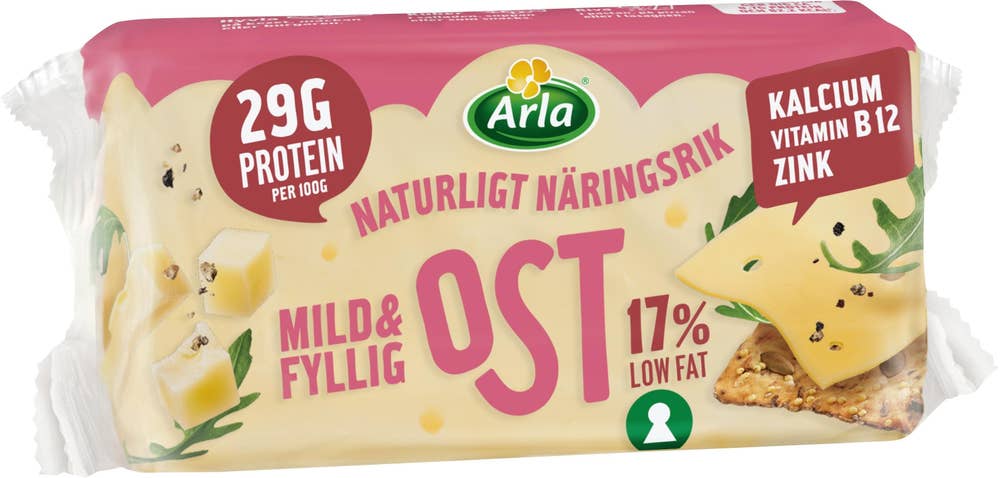 Arla® Ost Mild & Fyllig 17% Arla