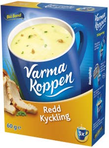 Blå Band Varma Koppen Soppa Redd Kyckling 3x2dl