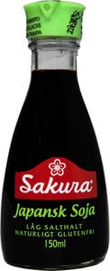 Sakura Soja Japansk Naturligt Glutenfri Låg salthalt