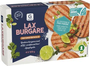 Garant Laxburgare Fryst ASC 4-p