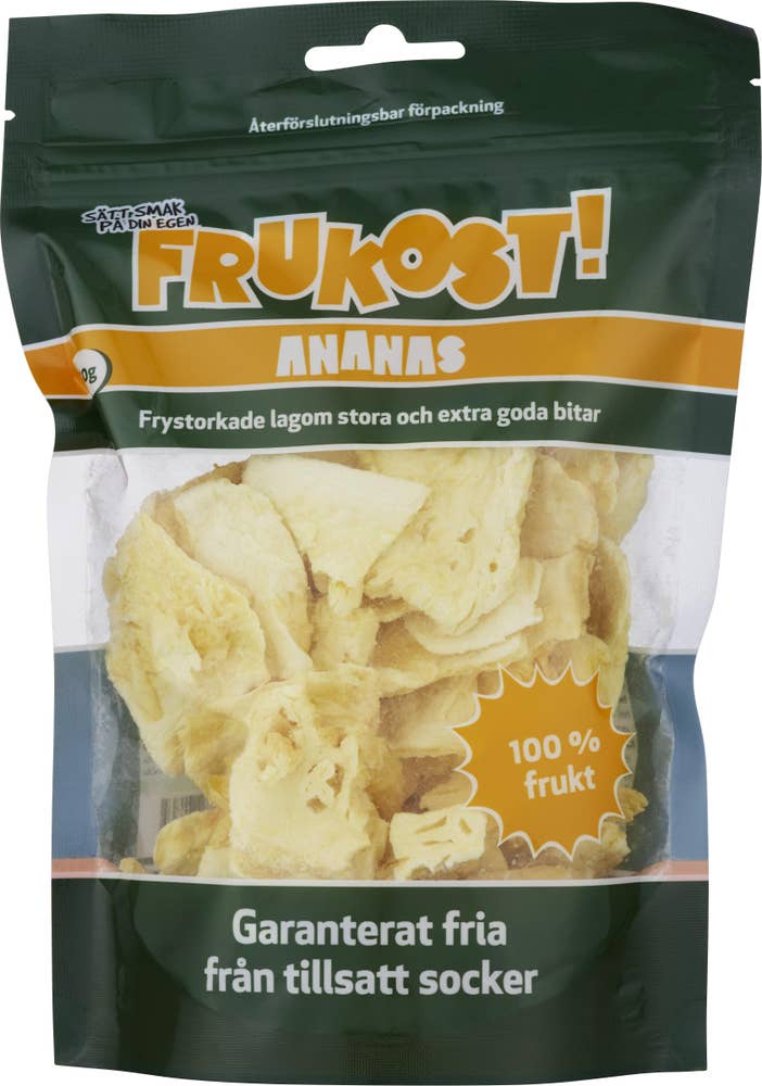 Frukost Frystorkad Ananas