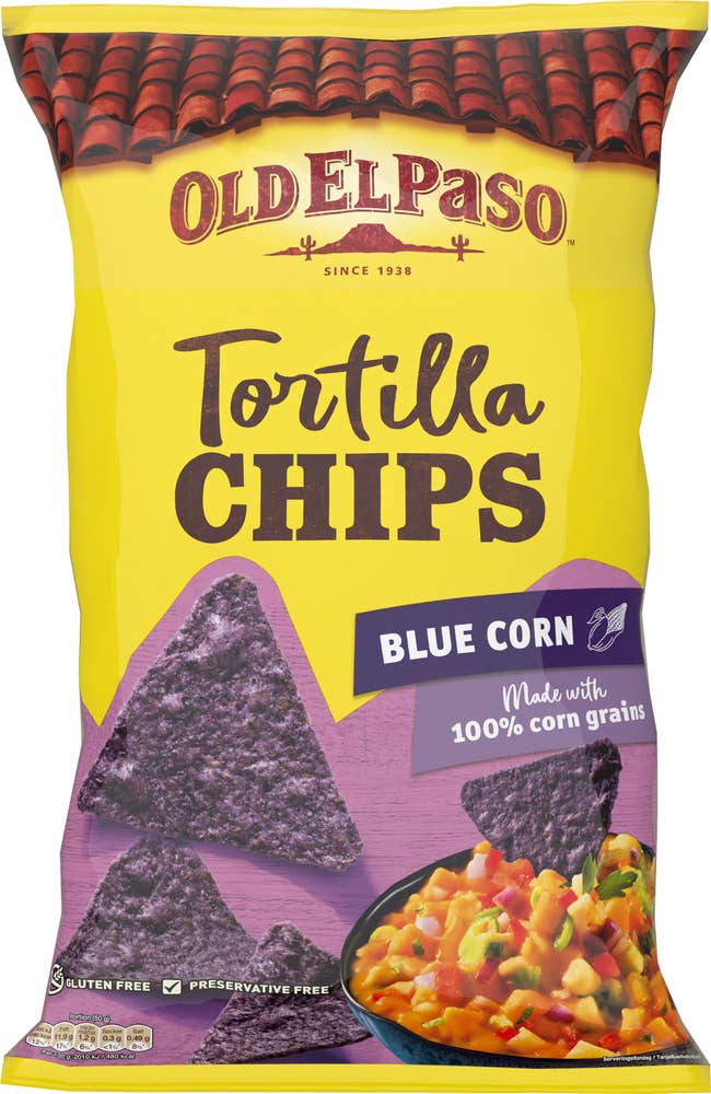 Old El Paso Blue Corn Chips
