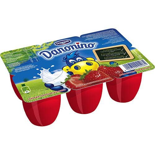 Ej sorterad Fruktkvarg Jordgubb Danonino