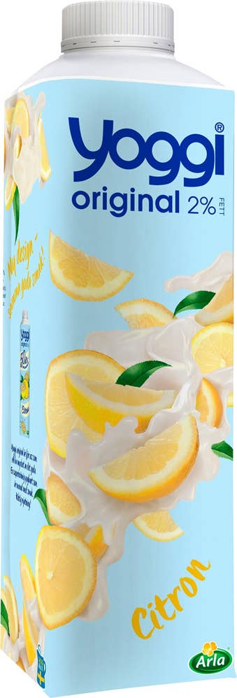 Yoggi® Yoghurt Citron 2%