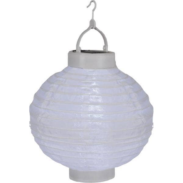 Star Trading Solcell Papperslykta Festival Vit