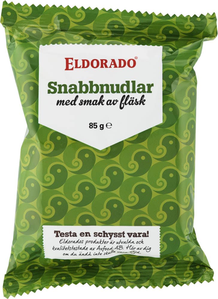 Eldorado Snabbnudlar Fläsk