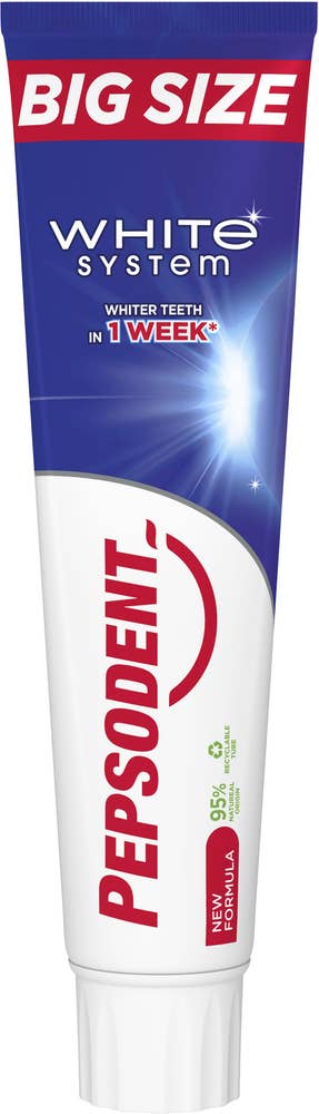 Pepsodent Tandkräm White system