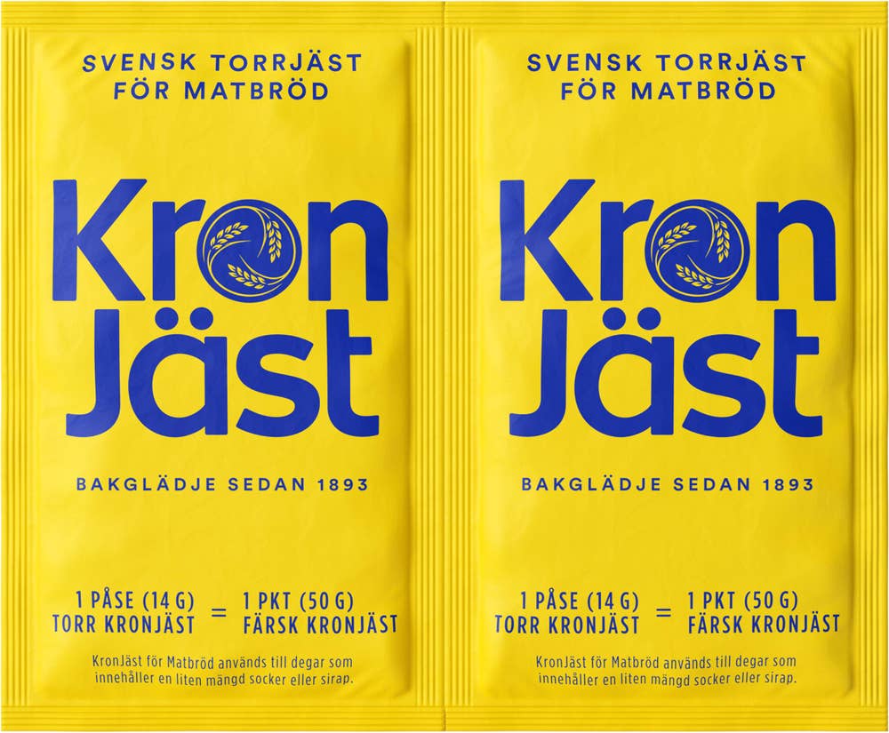 Kronjäst Torr 2x14g
