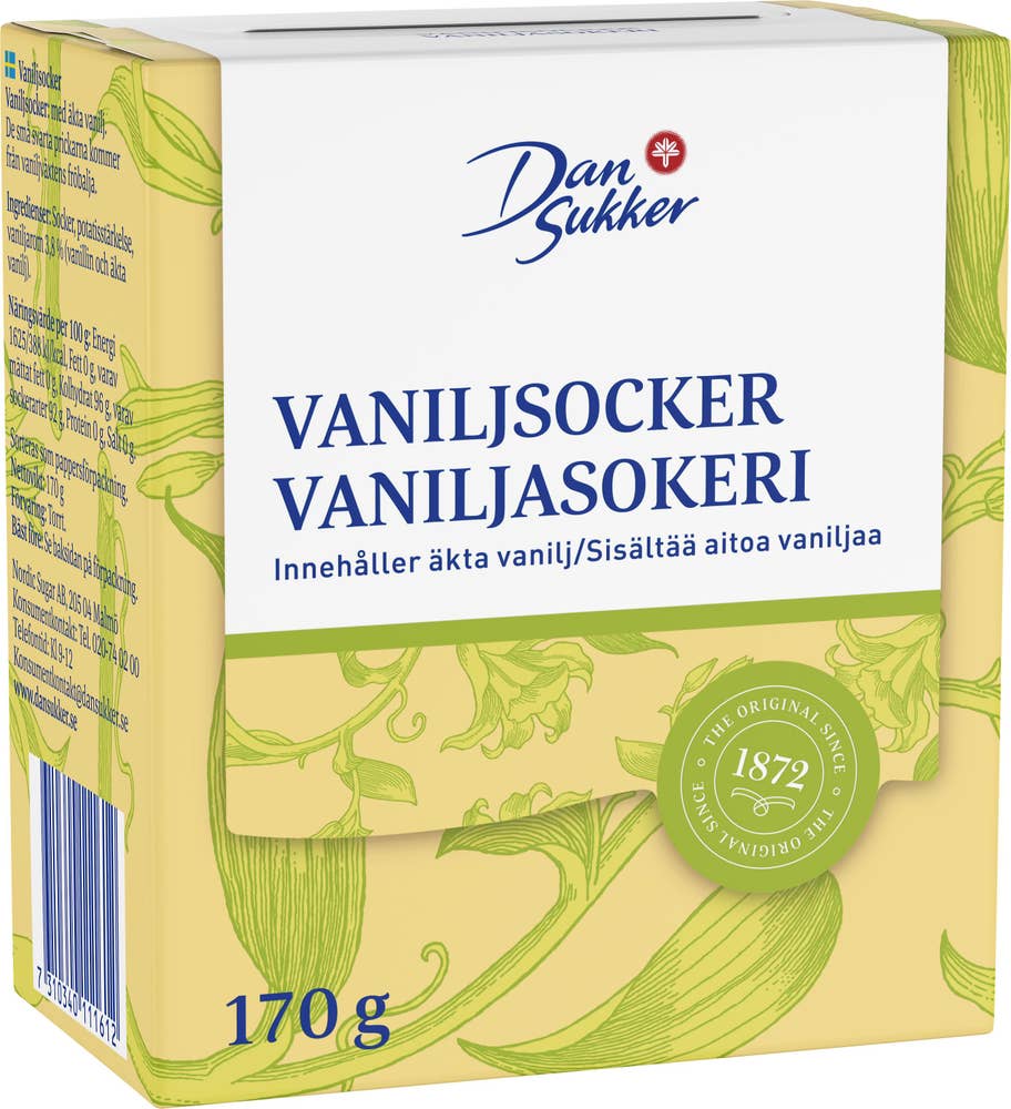 Dan Sukker Vaniljsocker Dansukker