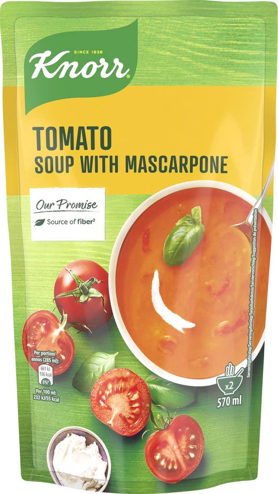 Knorr Tomatsoppa Mascarpone Italian Chunky