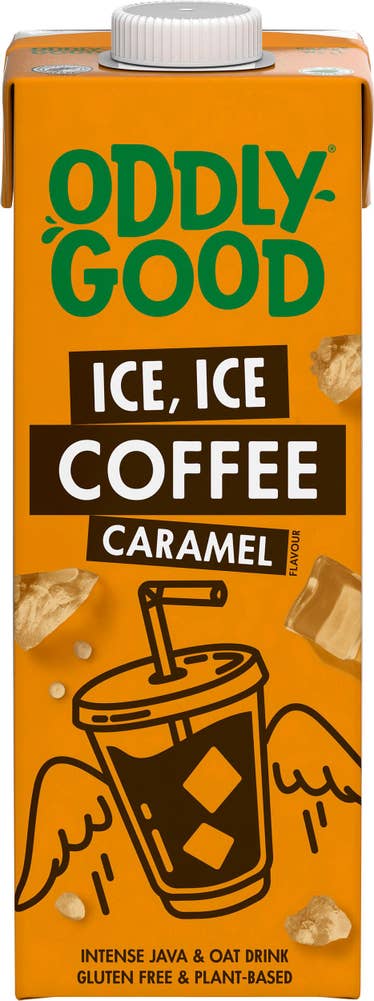 Oddlygood® Iskaffe Karamell Glutenfri Havredryck