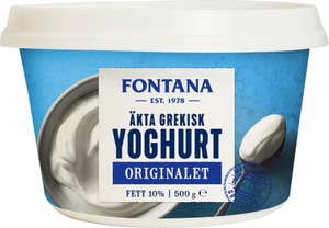 Fontana Äkta Grekisk Yoghurt 10%