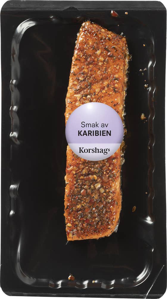 Korshags Varmrökt Laxfilé Caribbean ASC Korshags