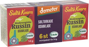 Saltå Kvarn Russin EKO/KRAV 6-p