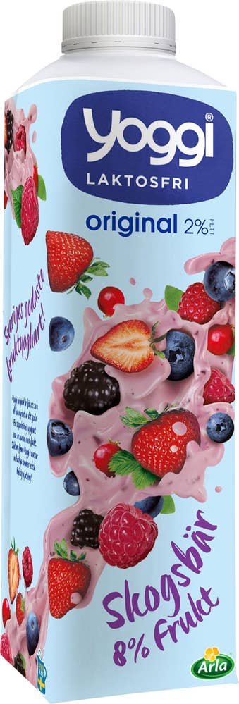 Yoggi® Yoghurt Laktosfri 2% Skogsbär