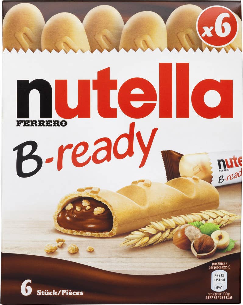 Ferrero Nutella B-Ready 6x22g