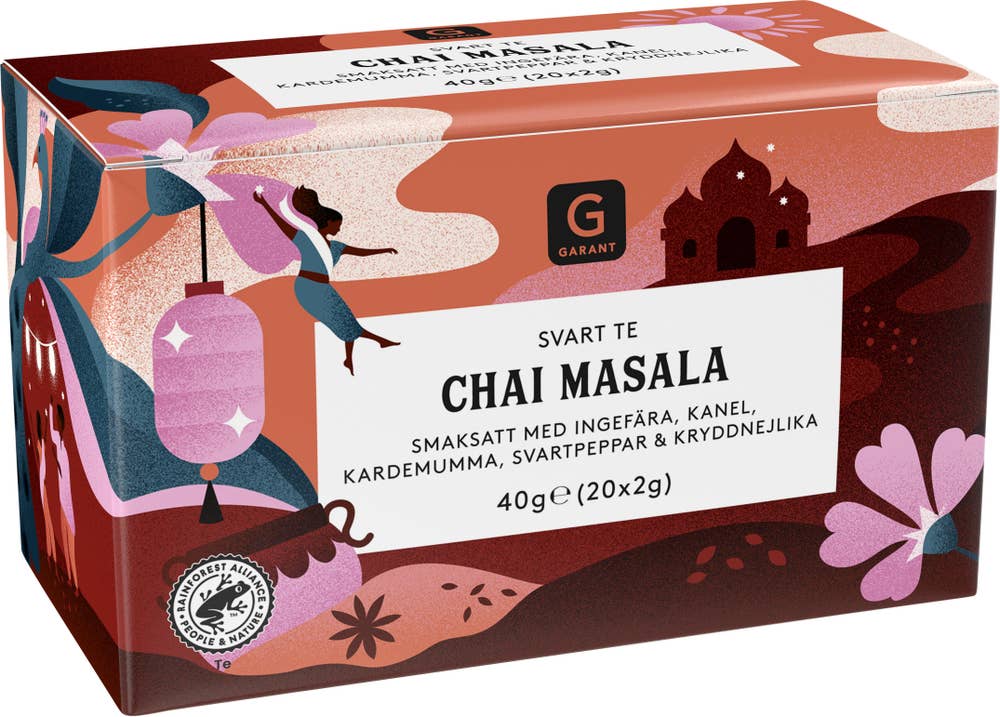 Garant Svart Te Masala Chai