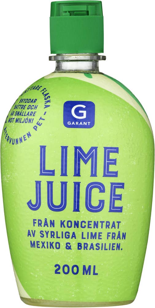 Garant Limejuice från koncentrat