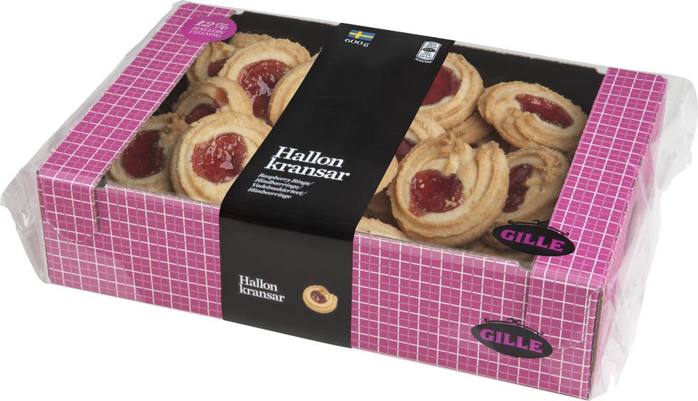 Gille Hallonkrans 600g Gille