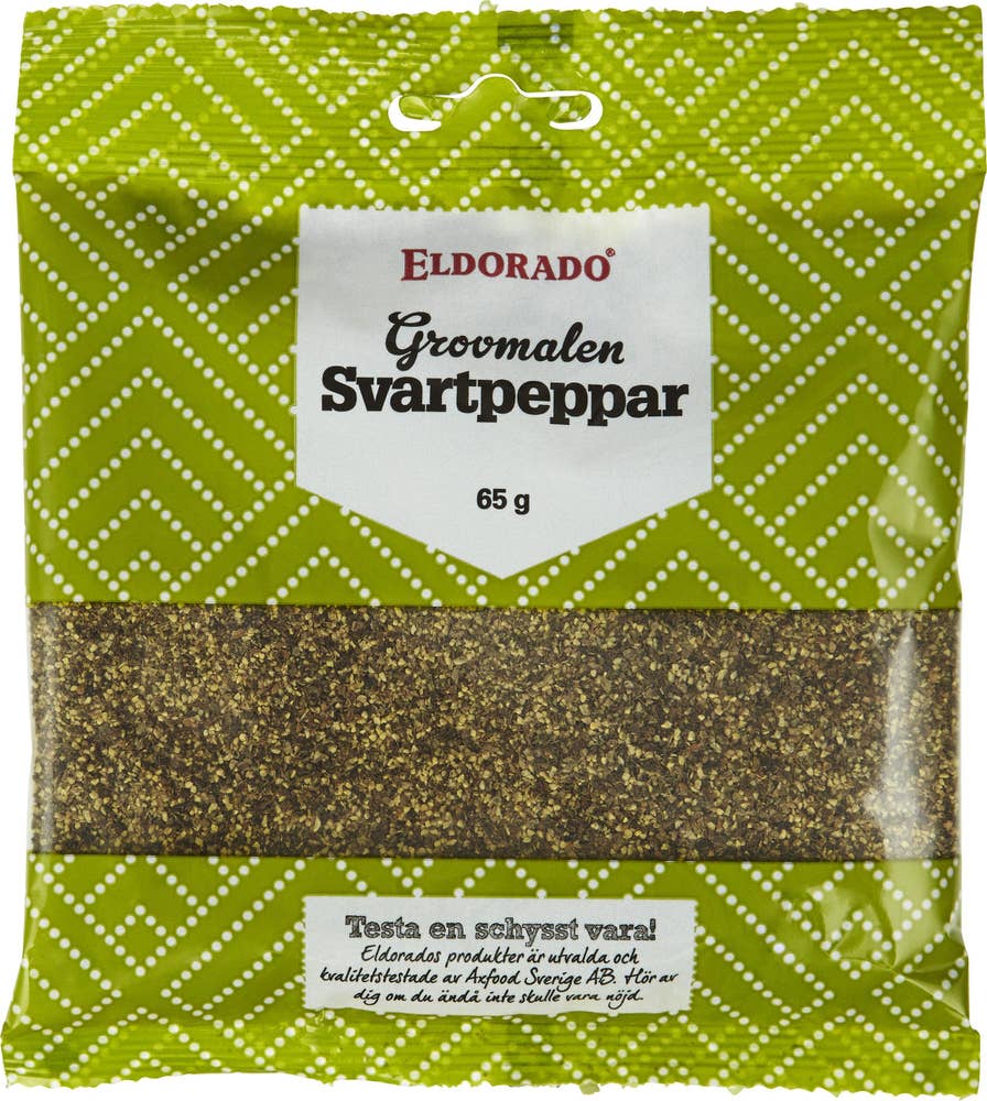 Eldorado Svartpeppar Grovmalen