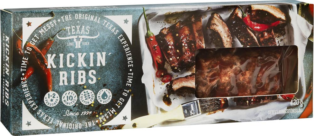 Texas Longhorn Kickin' Ribs Revbensspjäll