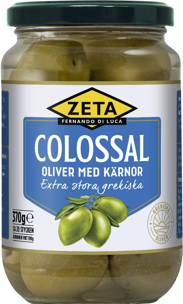 Zeta Colossal Oliver med Kärnor
