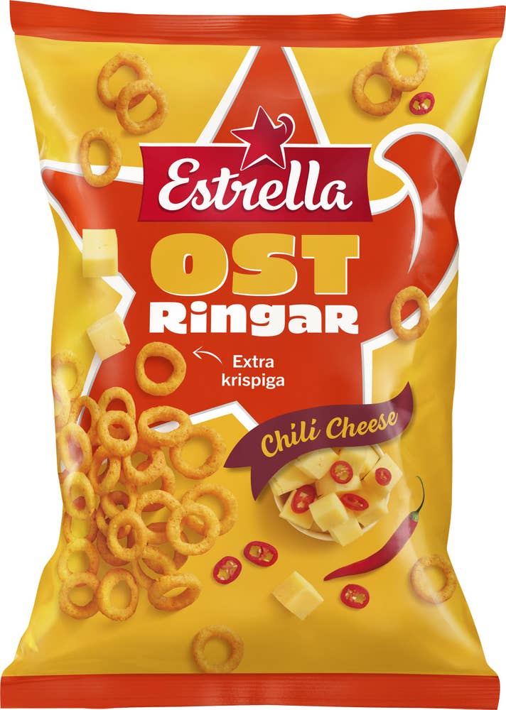 Estrella Ostringar Chili Cheese